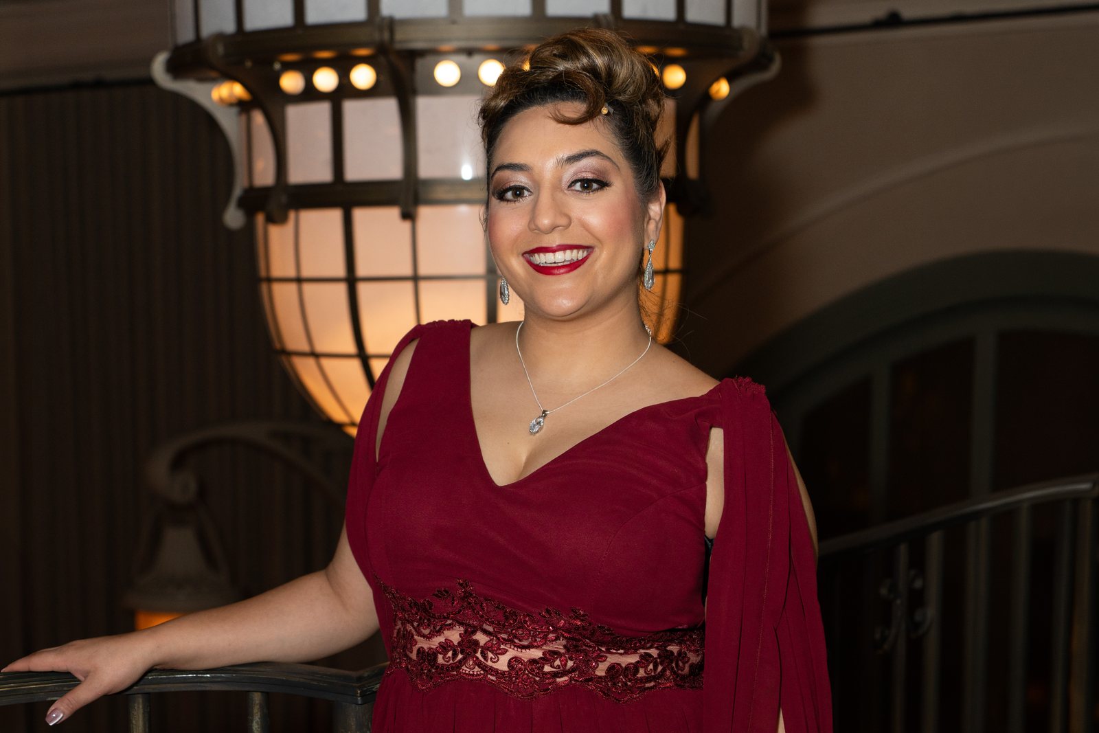 Angelique Tot at a Pacific Opera event